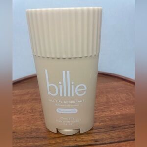 Billie All day Deodorant 2.6 oz. Sweet Vanilla Coconut Coco Villa Aluminum Free